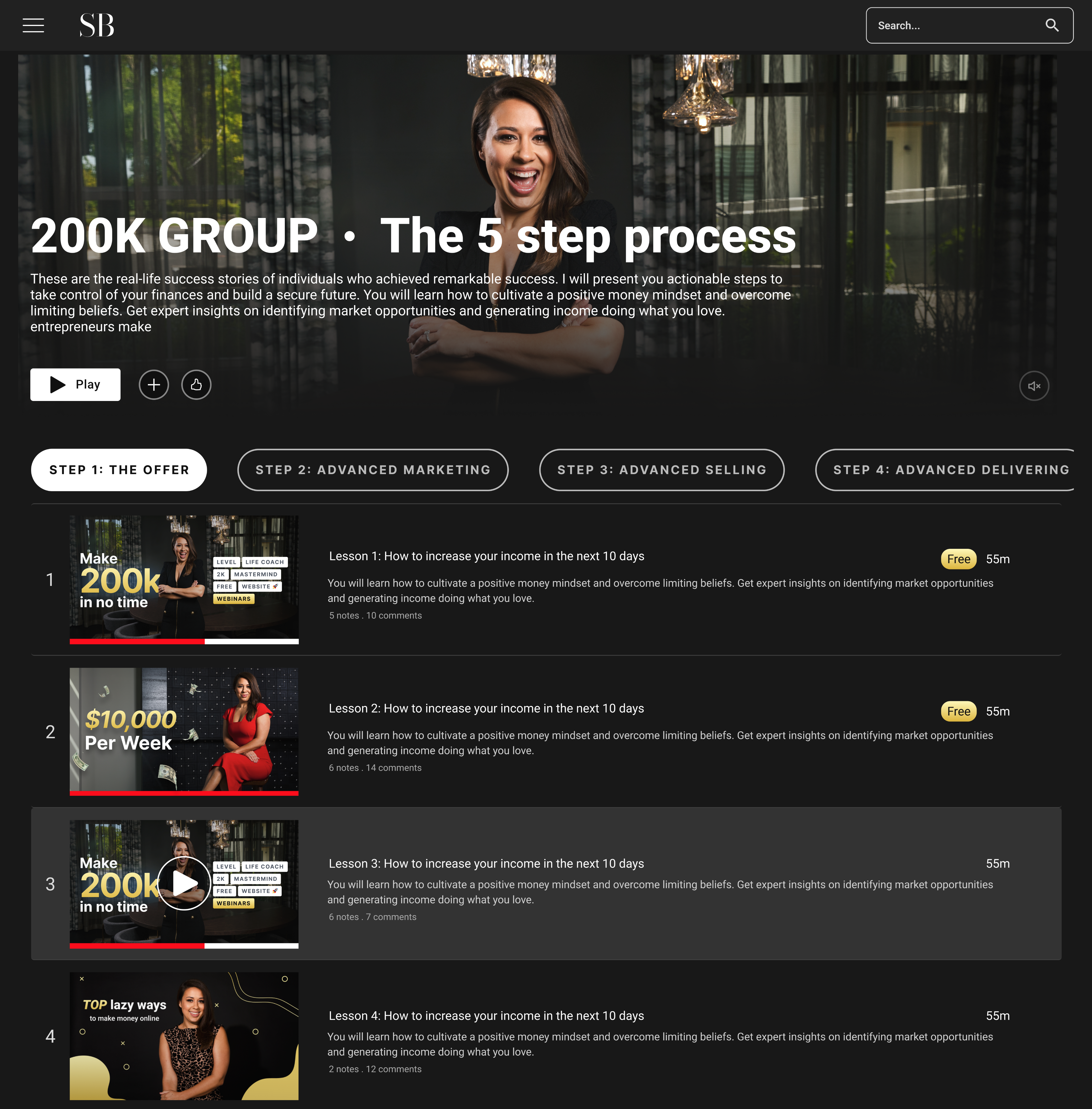 200K Educational Platform