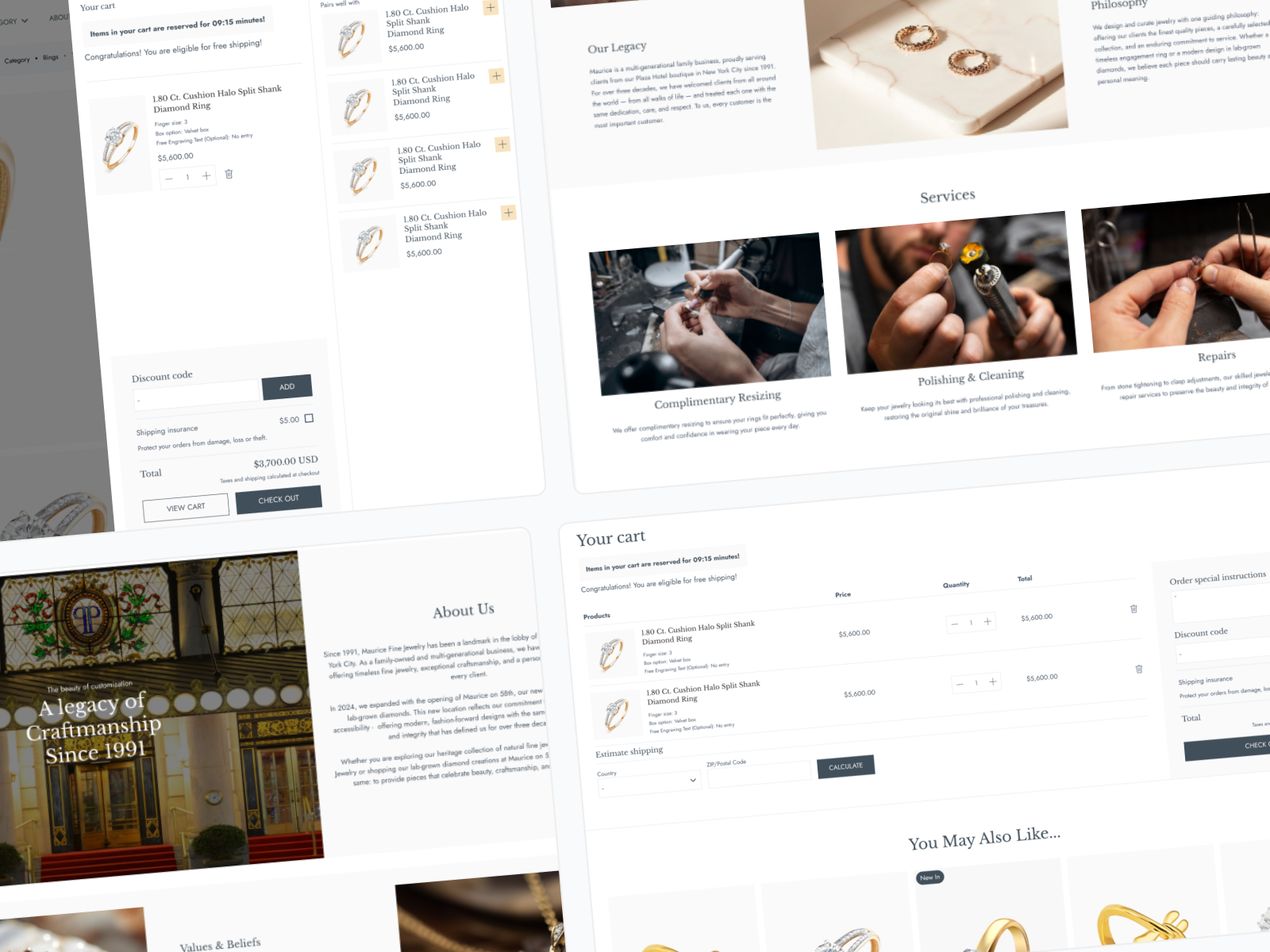Maurice Jewelry Custom Shopify