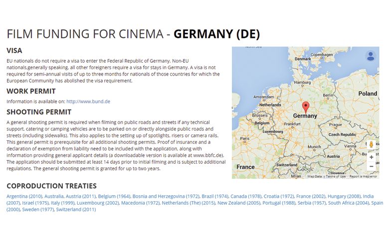 OLFFI Film Funding Database