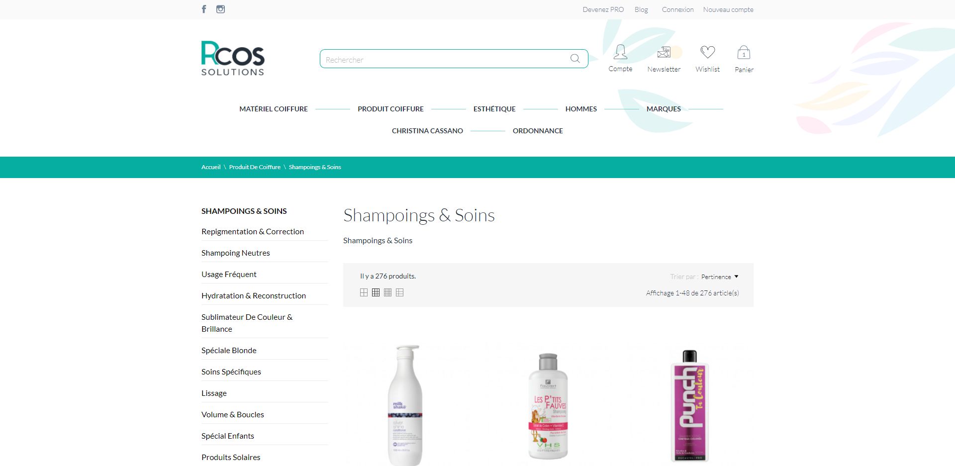 RCos Beauty Ecommerce