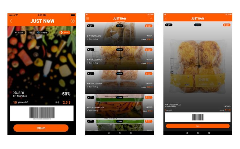 JustNow Stops Food Waste