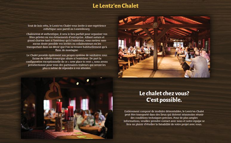 Lentz'en Chalet Booking