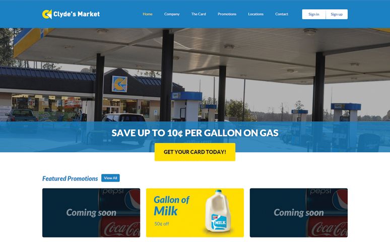 Clyde's Market Loyalty System