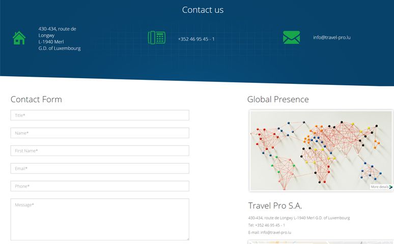 TravelPro Corporate Tourism