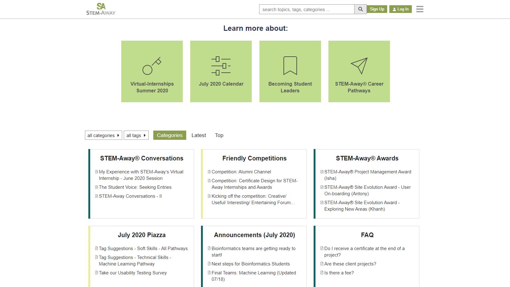 STEM-Away your student career