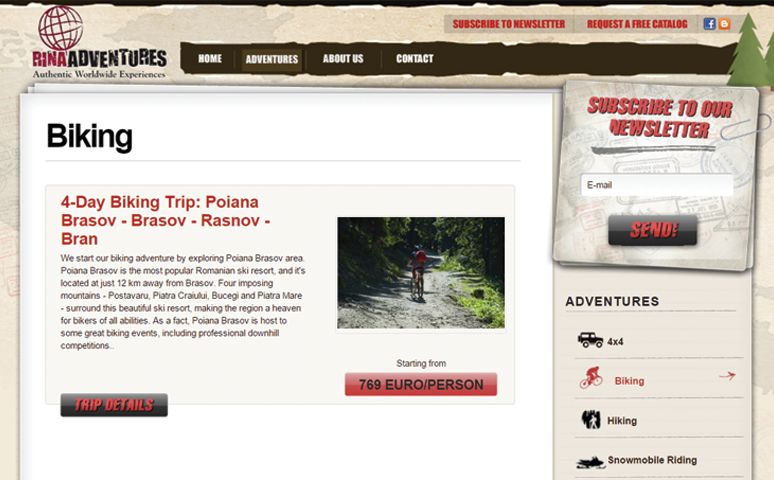 RINA Adventures Off-Road Trips