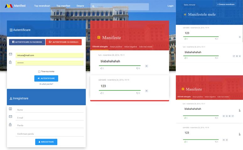 PanoulColectiv Manifesto Platform