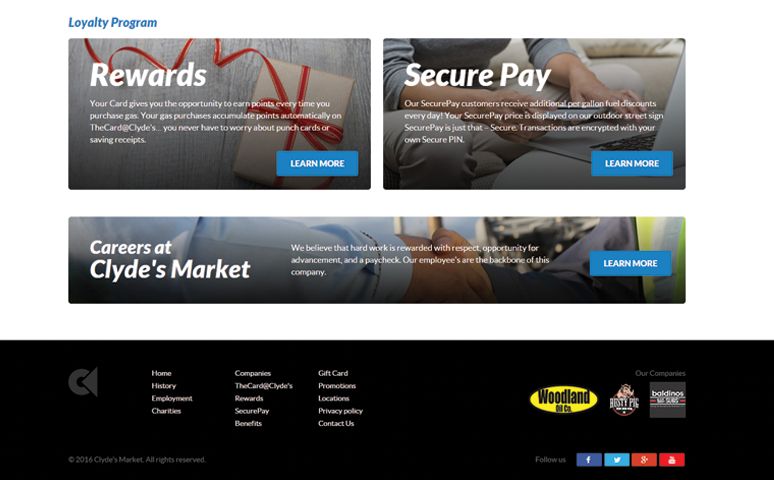 Clyde's Market Loyalty System