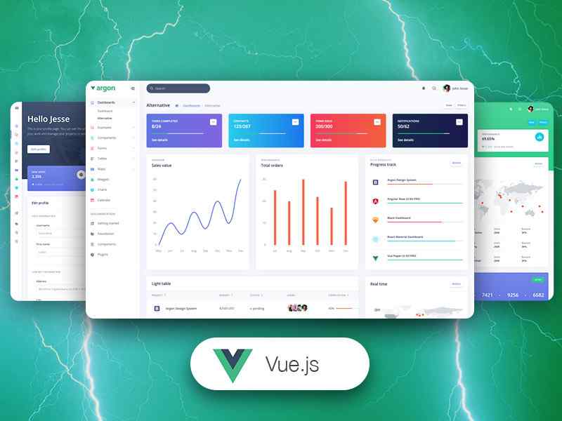 Vue Argon Dashboard PRO