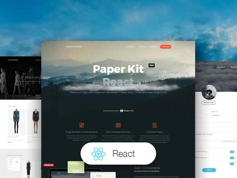 Paper Kit PRO React
