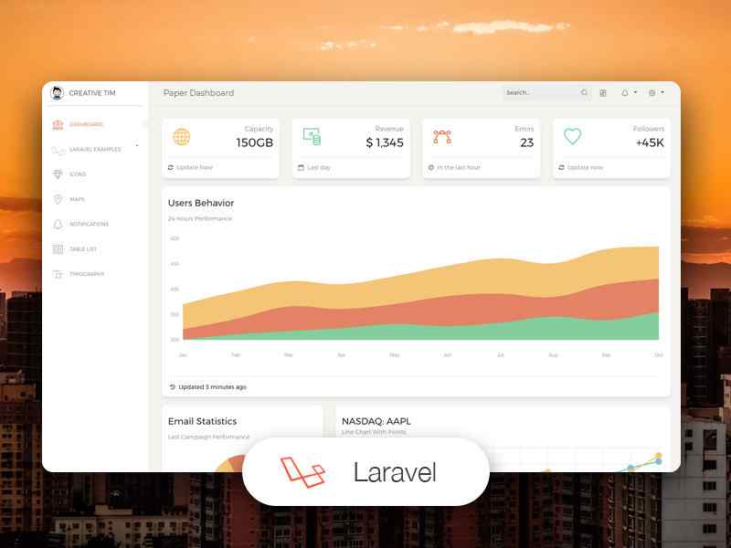 Paper Frontend Preset for Laravel