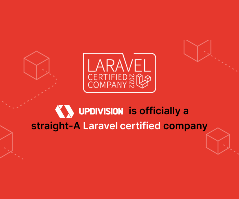 We`re officially a straight-A Laravel certified company