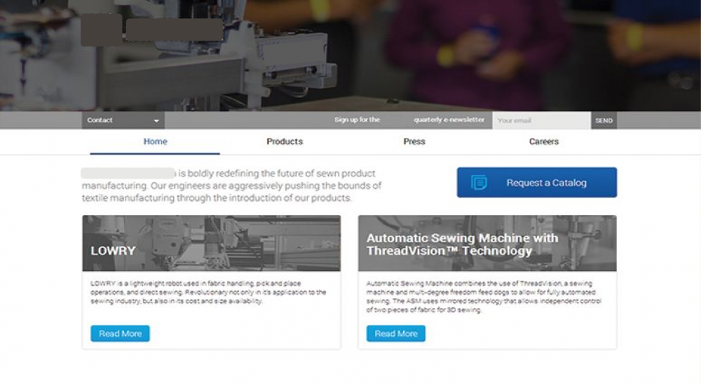 Robotic Sewing Machines Platform