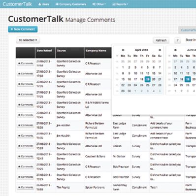 Customer Talk Complaints System