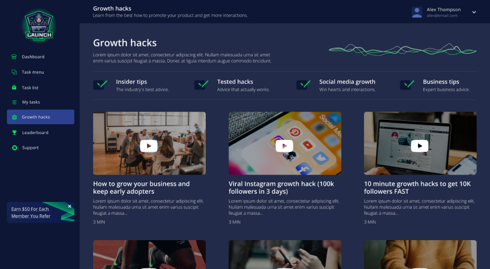 LaunchClub Community-Driven Marketing
