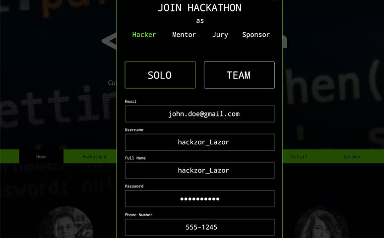 HackerJam Gamifying Hackathons