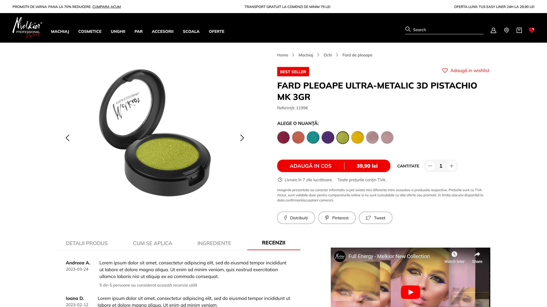 Melkior Professional Ecommerce