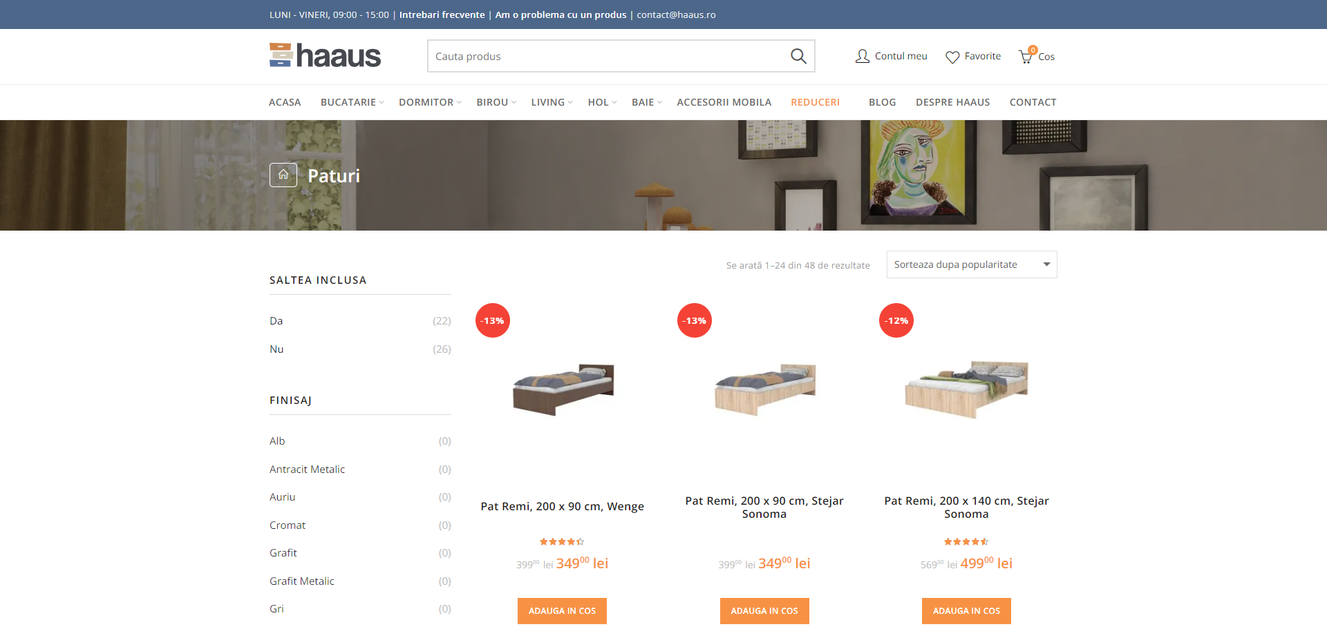 Haaus.ro Online Furniture Shop