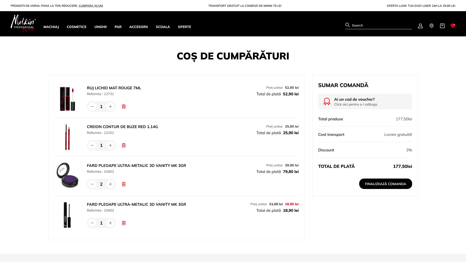 Melkior Professional Ecommerce