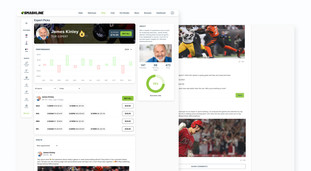 Smashline Betting Platform