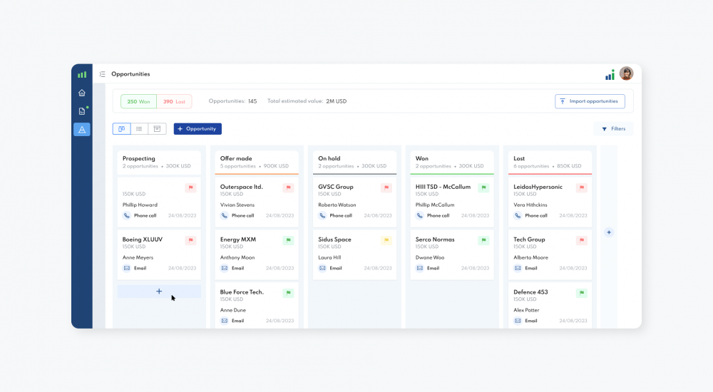 SalesBridge CRM and Scraping Tool