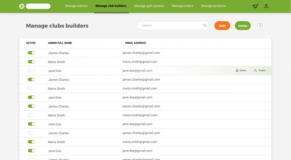 Golf Fittings Through AI