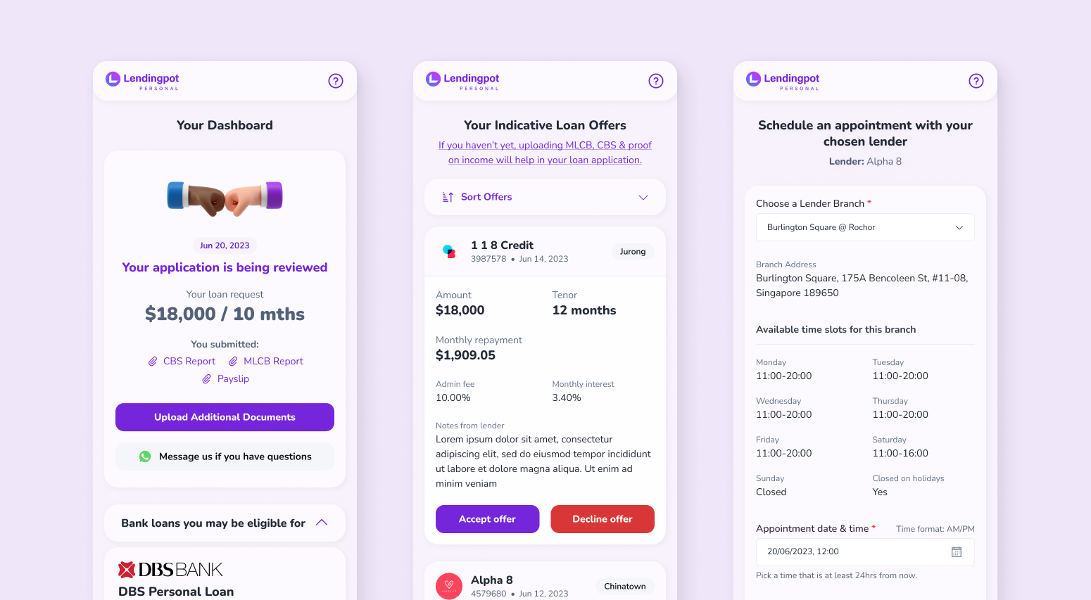 LendingPot Loan Application