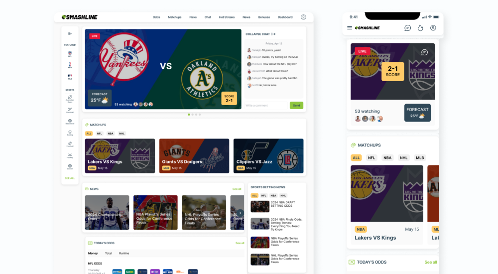 Smashline Betting Platform