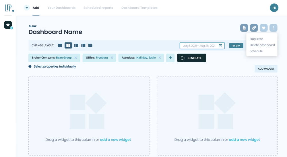 LuxeAnalytics Real Estate Marketing Performance