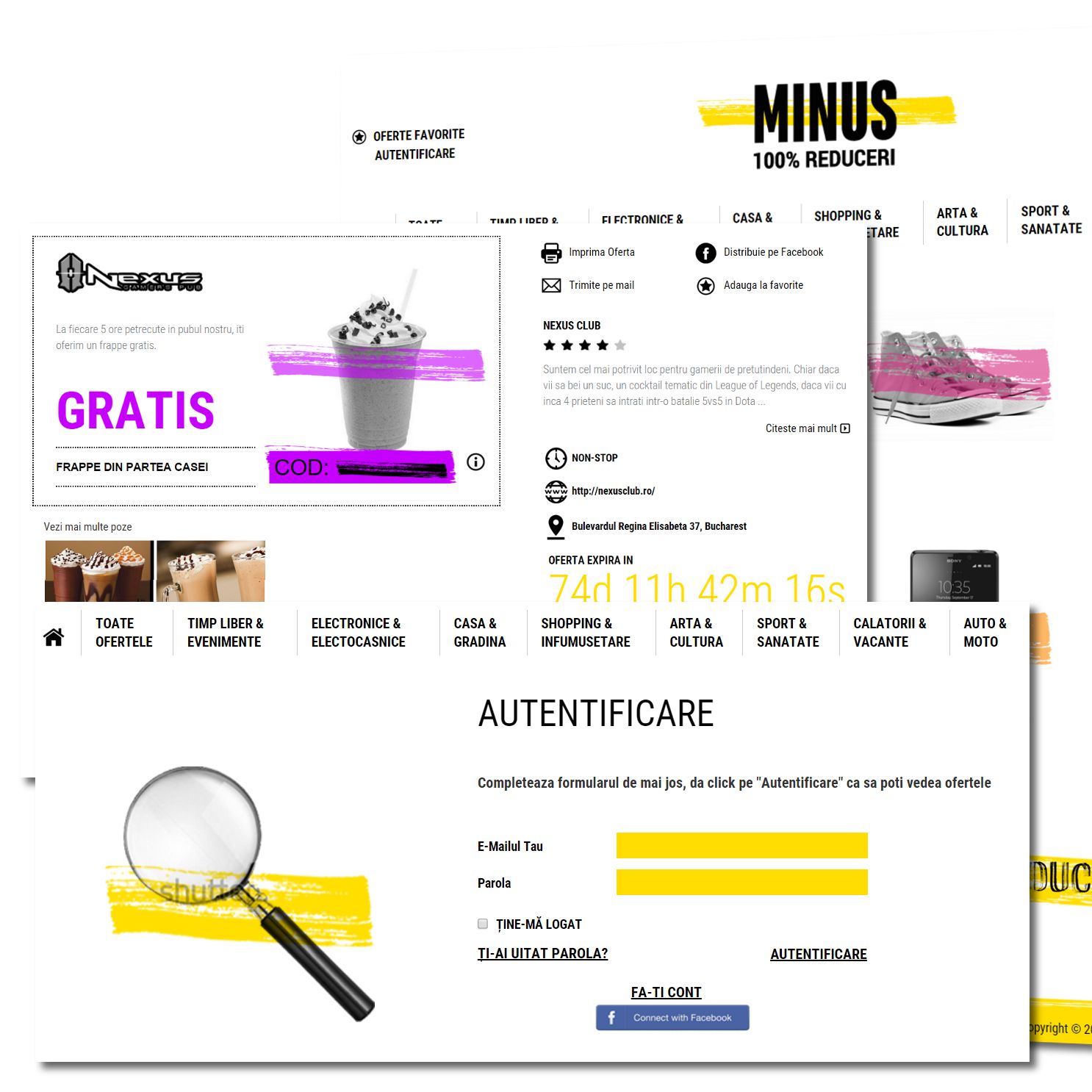 Minus Discount Platform