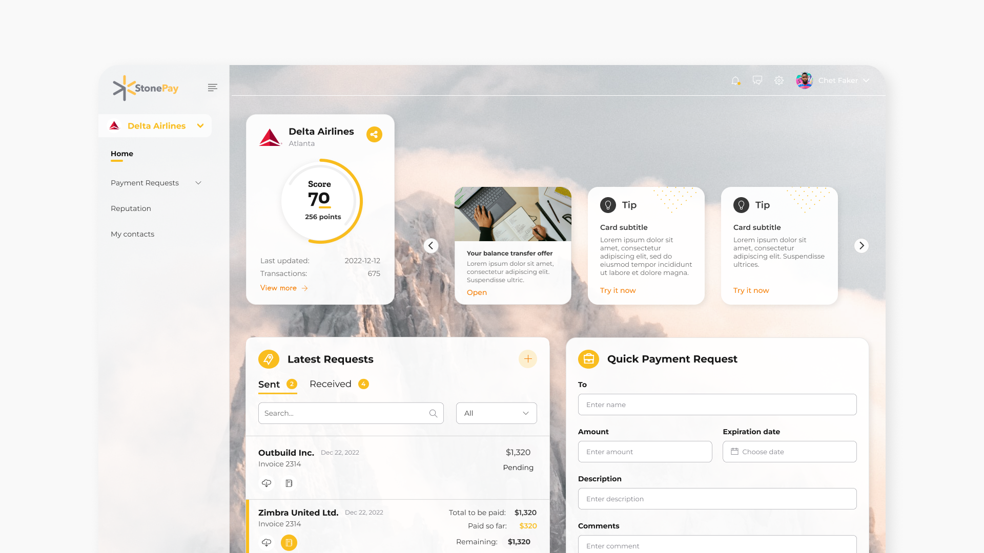 StonePay Business Reputation Rating